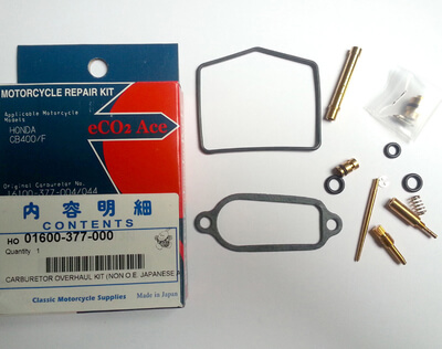 Vergaser Reparatur-Set Honda CB400Four-F1-F2