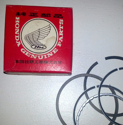 Kolbenringe 1.00 Honda CB750K0-K6+F1 original neu