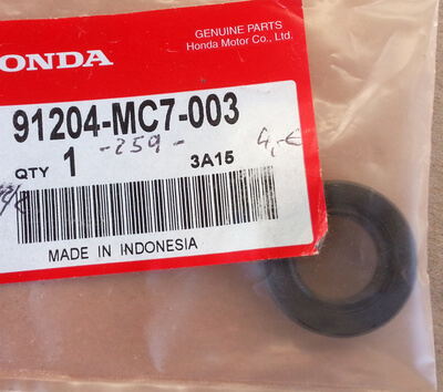 Simmerring 16x28x7 Kupplungsdeckel Honda CB350F CB400F neu