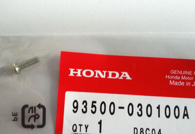 Kreuzschlitzschraube 3x10 Honda CB-Four neu