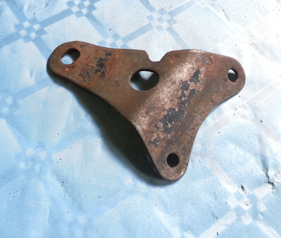 Auspuffhalter hinten links unten Honda CB500Four