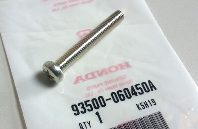 Schraube 6x45 Honda CB-Four neu 