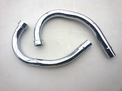 Auspuff Krmmer Paar Chrom Honda CX500 GL500