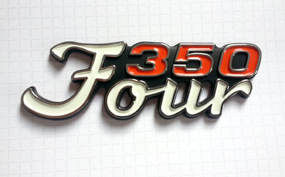 Seitendeckel Emblem Honda CB350Four neu