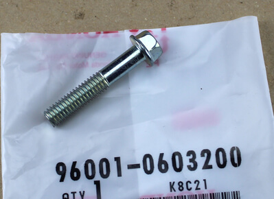 Flansch Schraube 6x32 Honda