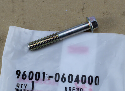 Flansch Schraube 6x40 Honda