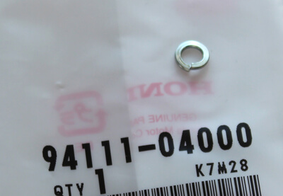 Feder Unterlegscheibe 4mm Honda