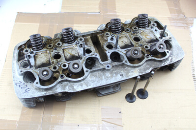 Zylinderkopf mit Ventile Honda CB750Four ab Motornummer CB 750E-2200001