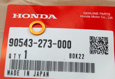 Unterlegscheibe Kupfer Tauchrohr Honda CB Four Modelle + BoldOr + Goldwing neu