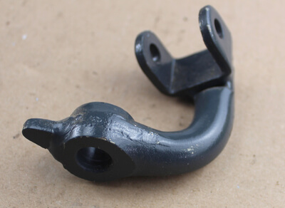 Halter Fussraste links Honda CB350Four gebraucht