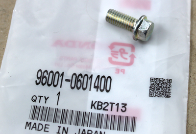 Schraube Flansch 6x14 Honda neu