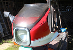 Verkleidung rot-weiss Original Honda BoldOr gebraucht