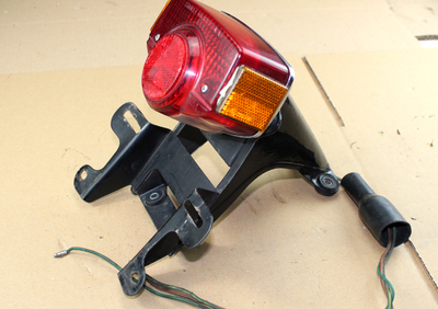 Kennzeichenhalter mit Rcklicht Honda CB350our gebraucht