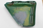 Seitendeckel links Honda CB250G grn gebraucht