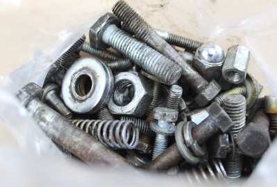 Schrauben-Muttern Sammlung  Anbauteile CB750Four gebraucht
