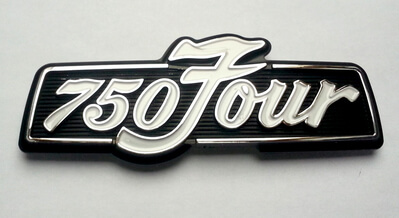 Emblem Seitendeckel Honda CB750Four K6 neu